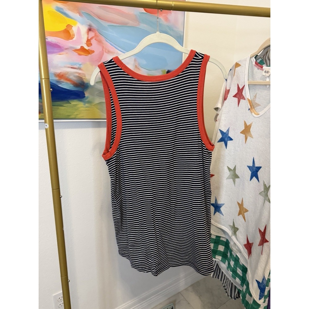 Old Navy Women's‎ Striped Round Neck Tank XL - Picture 3 of 5